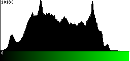 Green Histogram