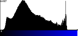 Blue Histogram