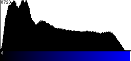 Blue Histogram