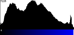 Blue Histogram