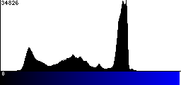 Blue Histogram