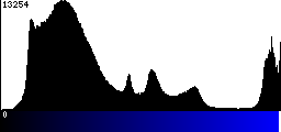 Blue Histogram