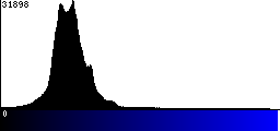 Blue Histogram