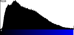 Blue Histogram