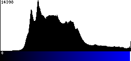 Blue Histogram