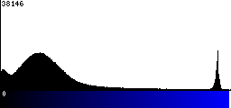 Blue Histogram