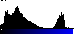 Blue Histogram