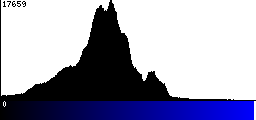 Blue Histogram