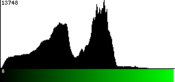 Green Histogram