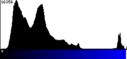 Blue Histogram