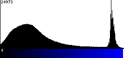 Blue Histogram