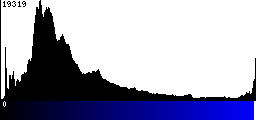 Blue Histogram