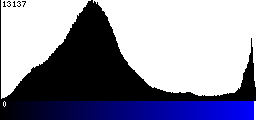 Blue Histogram