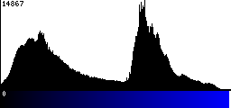 Blue Histogram