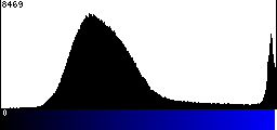 Blue Histogram