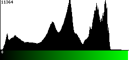 Green Histogram