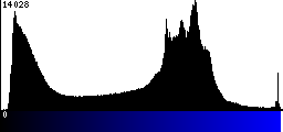 Blue Histogram