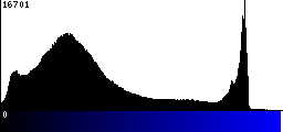 Blue Histogram