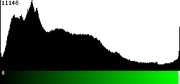 Green Histogram