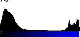 Blue Histogram