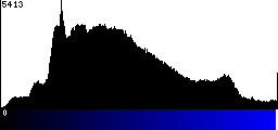 Blue Histogram