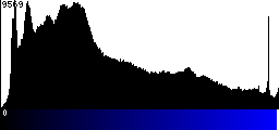 Blue Histogram