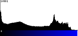 Blue Histogram