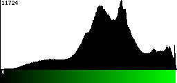 Green Histogram