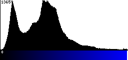 Blue Histogram