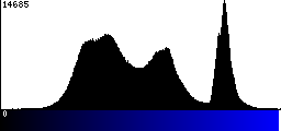 Blue Histogram