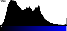 Blue Histogram