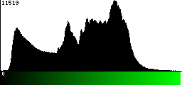 Green Histogram