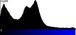 Blue Histogram