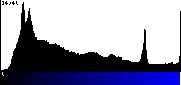 Blue Histogram