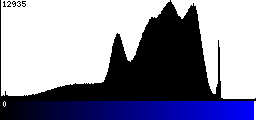 Blue Histogram