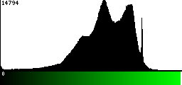 Green Histogram