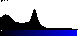 Blue Histogram