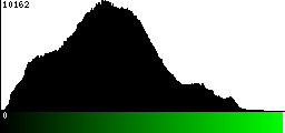 Green Histogram