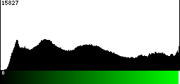 Green Histogram