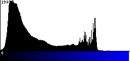 Blue Histogram