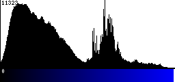 Blue Histogram