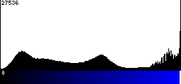 Blue Histogram