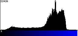 Blue Histogram