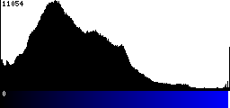 Blue Histogram