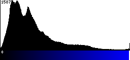 Blue Histogram