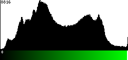 Green Histogram