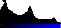 Blue Histogram