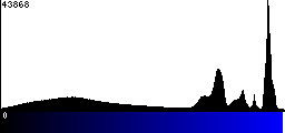 Blue Histogram