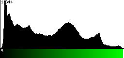 Green Histogram