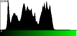 Green Histogram